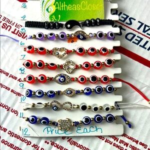 Colorful Evil Eye Bracelets